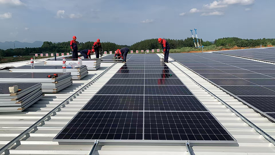 北川通用機場光伏項目